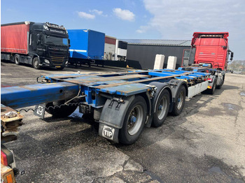 Semi-remorque porte-conteneur/ Caisse mobile Krone 40FT HC, Voor en achter-uitschuifbaar, BPW 3 stuks: photos 3