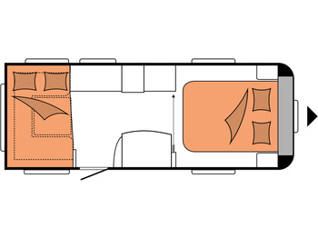 Caravane Hobby EXCELLENT EDITION 540 UFf: photos 2 Caravane Hobby EXCELLENT EDITION 540 UFf: photos 2