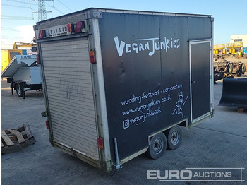 Remorque porte engin 1 Ton Box Twin Axle Trailer, Side Door, Roller Door: photos 5 Remorque porte engin 1 Ton Box Twin Axle Trailer, Side Door, Roller Door: photos 5