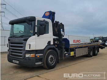 Camion plateau SCANIA P 270