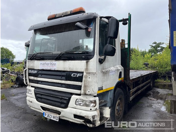 Camion plateau DAF CF 75 310