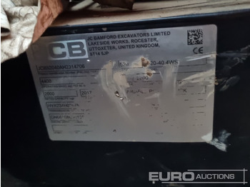 Chariot télescopique JCB