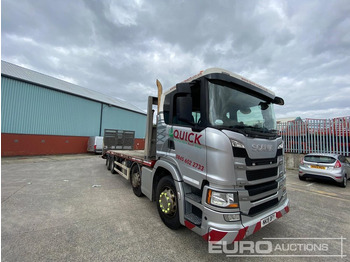 Camion plateau SCANIA G 450