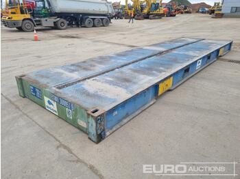 Conteneur maritime 30' Flat Rack Container Bridge: photos 1