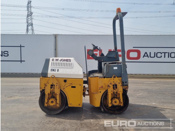 Compacteur Benford Double Drum Vibrating Roller, Roll Bar: photos 2