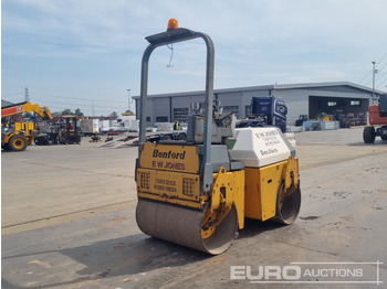 Compacteur Benford Double Drum Vibrating Roller, Roll Bar: photos 5