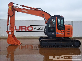 Pelle sur chenille Hitachi ZX135US: photos 2 Pelle sur chenille Hitachi ZX135US: photos 2