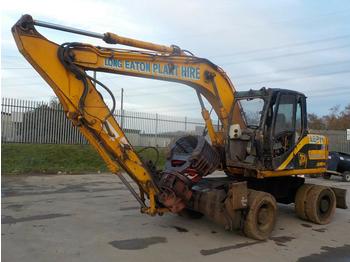 Pelle sur pneus JCB JS145W: photos 1