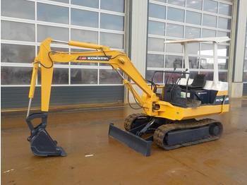 Mini pelle Komatsu PC10-6: photos 1