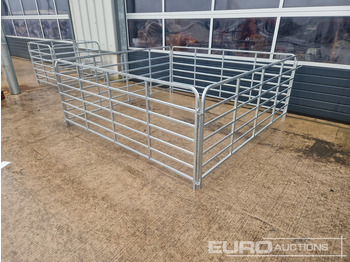 Machine agricole Unused 8' Galvanised Sheep Hurdle (4 of): photos 2 Machine agricole Unused 8' Galvanised Sheep Hurdle (4 of): photos 2