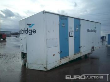 Conteneur maritime Securi-cabin Twin Axle Welfare Unit, WC/ Drying Room: photos 1