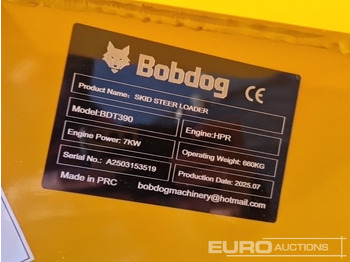Mini chargeuse Unused 2025 Bobdog BDT390: photos 2