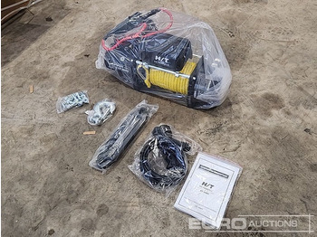 Équipement de garage Unused Hi-Torque HT12000 12 Volt Winch, 3/8" x 85' Rope: photos 4