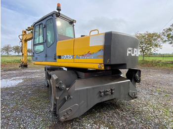 Pelle sur pneus Furukawa W 735: photos 4