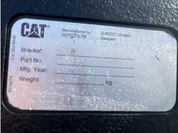 Attache rapide pour Engins de chantier CAT HCS80: photos 2