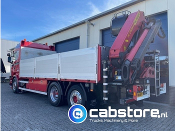 Camion grue Scania R520  LB6X2*4HNB Euro 6 - Bouwjaar 2013 - Highline - Opticruise  - Open box + Palfinger PK 24001-K B Autolaadkraan - Good condition !: photos 5