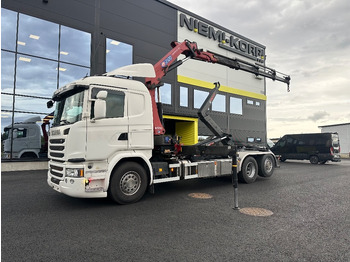 Camion grue SCANIA G 450