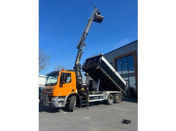 DAF CF 75 CF75 with Palfinger PK18002 Crane 3side Tipper  - crédit-bail DAF CF 75 CF75 with Palfinger PK18002 Crane 3side Tipper: photos 1