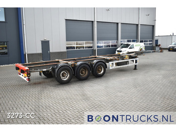 Semi-remorque porte-conteneur/ Caisse mobile KRONE SDC