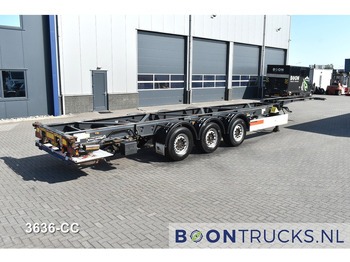 Semi-remorque porte-conteneur/ Caisse mobile SCHMITZ SCF