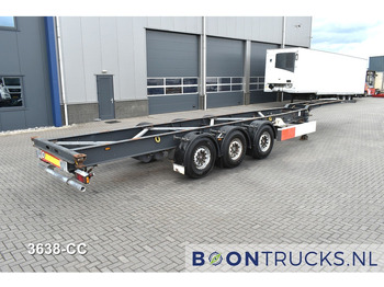Semi-remorque porte-conteneur/ Caisse mobile SCHMITZ SCF