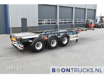 Semi-remorque porte-conteneur/ Caisse mobile VAN HOOL 20'/30'