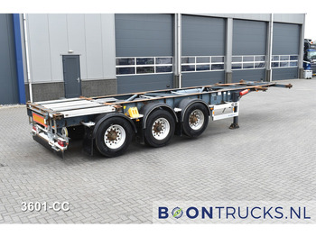 Semi-remorque porte-conteneur/ Caisse mobile VAN HOOL 20'/30'