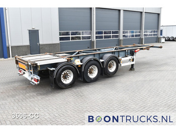 Semi-remorque porte-conteneur/ Caisse mobile VAN HOOL 20'/30'