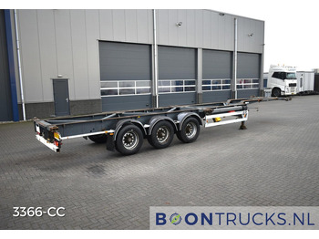 Semi-remorque porte-conteneur/ Caisse mobile VAN HOOL 40'