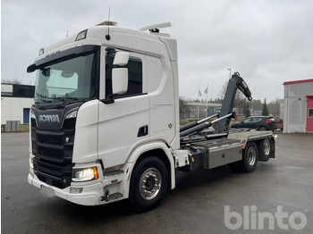 Camion ampliroll SCANIA R 650