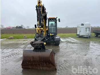 Pelle sur pneus Yanmar B95W - Tippvagn - Tiltrotator - 6 Redskap: photos 3