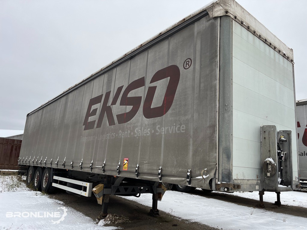 2007 HUMBAUR HSA 351324 curtain side semi-trailer - Semi-remorque rideaux coulissants: photos 2 2007 HUMBAUR HSA 351324 curtain side semi-trailer - Semi-remorque rideaux coulissants: photos 2