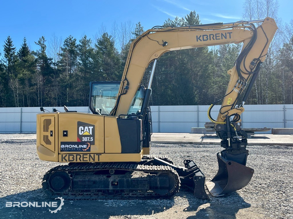 2019 Caterpillar 307.5 ROTOTILT / CENTRAL LUBRICATION / S50 - Pelle sur chenille: photos 4 2019 Caterpillar 307.5 ROTOTILT / CENTRAL LUBRICATION / S50 - Pelle sur chenille: photos 4