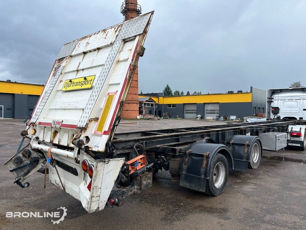 GS*Meppel OB120-2000 semi-trailer chassis - Remorque châssis: photos 2 GS*Meppel OB120-2000 semi-trailer chassis - Remorque châssis: photos 2