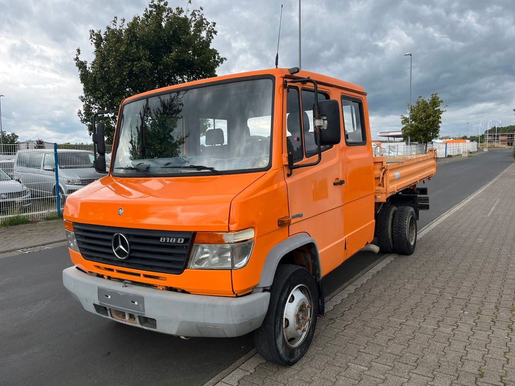 Mercedes-Benz 818 DK Kipper Dreiseitenkipper Meiller Doka - Utilitaire benne, Utilitaire double cabine: photos 2 Mercedes-Benz 818 DK Kipper Dreiseitenkipper Meiller Doka - Utilitaire benne, Utilitaire double cabine: photos 2