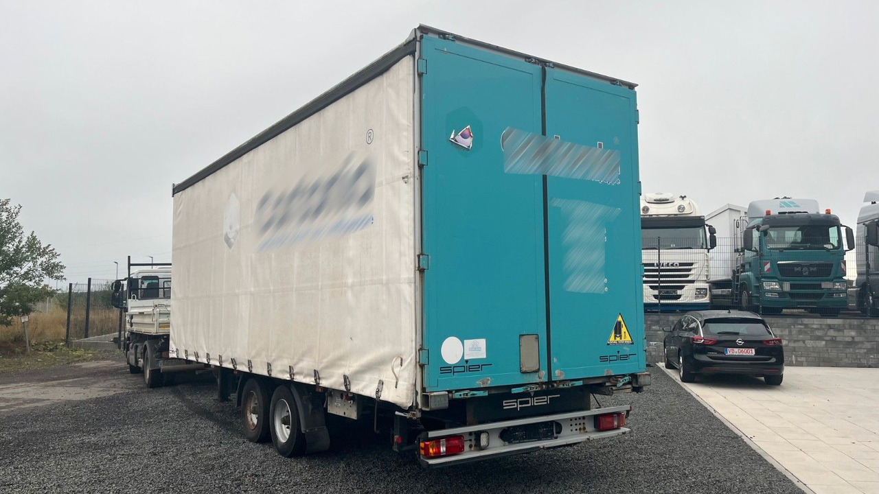 Spier ZPL 255 Tandem Anhänger BPW Achsen - Remorque rideaux coulissants: photos 3 Spier ZPL 255 Tandem Anhänger BPW Achsen - Remorque rideaux coulissants: photos 3