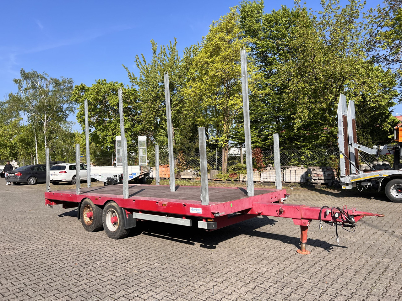Auwaerter X-LTL110 Tandempritsche, ausziehbar - Remorque plateau: photos 5 Auwaerter X-LTL110 Tandempritsche, ausziehbar - Remorque plateau: photos 5