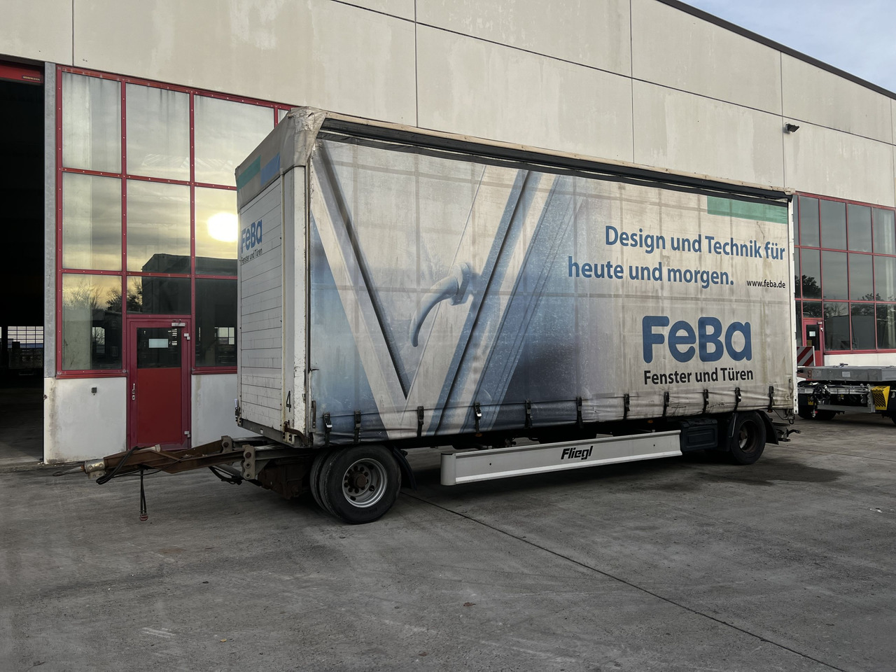 Fliegl ZPS180 2 Achs Jumbo- Planenanhänger - Remorque rideaux coulissants: photos 1 Fliegl ZPS180 2 Achs Jumbo- Planenanhänger - Remorque rideaux coulissants: photos 1
