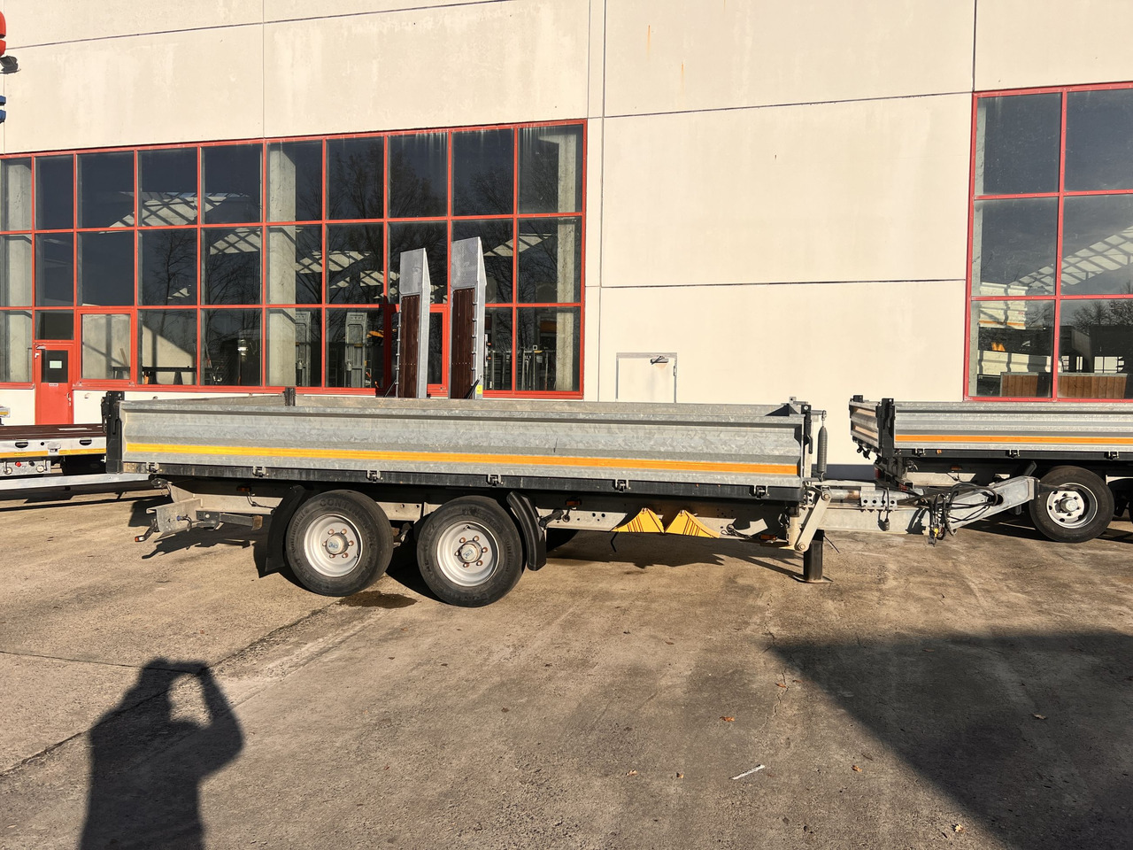 Möslein TDS 13 Schwebheim 13 t Tandemkipper- Tieflader - Remorque benne: photos 1 Möslein TDS 13 Schwebheim 13 t Tandemkipper- Tieflader - Remorque benne: photos 1