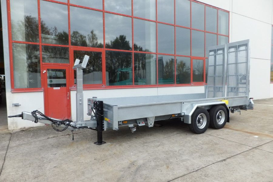 Möslein TT 11-E6x2 Tieflader für Fräsen breiten Rampen, Neu - Remorque porte-engin surbaissée: photos 1 Möslein TT 11-E6x2 Tieflader für Fräsen breiten Rampen, Neu - Remorque porte-engin surbaissée: photos 1