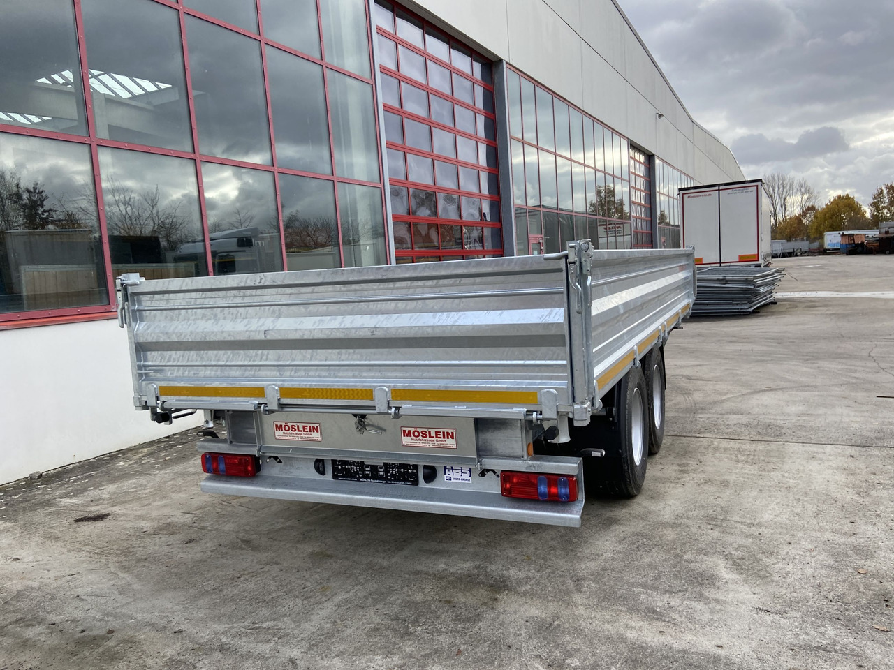 Remorque benne neuf Möslein TTD 14 Schwebheim  14 t Tandemkipper Tieflader Breite Reifen-- Neufahrzeug --: photos 8