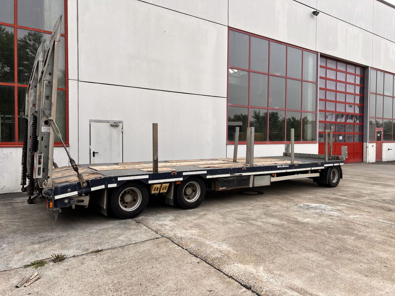 Müller Mitteltal D3  3 Achs Tieflader 9 m, Verzinkt, Wenig Benutzt - Remorque porte-engin surbaissée: photos 5 Müller Mitteltal D3  3 Achs Tieflader 9 m, Verzinkt, Wenig Benutzt - Remorque porte-engin surbaissée: photos 5