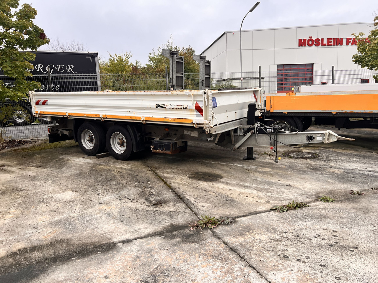 Müller Mitteltal KA-TA-R 11,9  Tandemkipper- Tieflader - Remorque benne: photos 1 Müller Mitteltal KA-TA-R 11,9  Tandemkipper- Tieflader - Remorque benne: photos 1