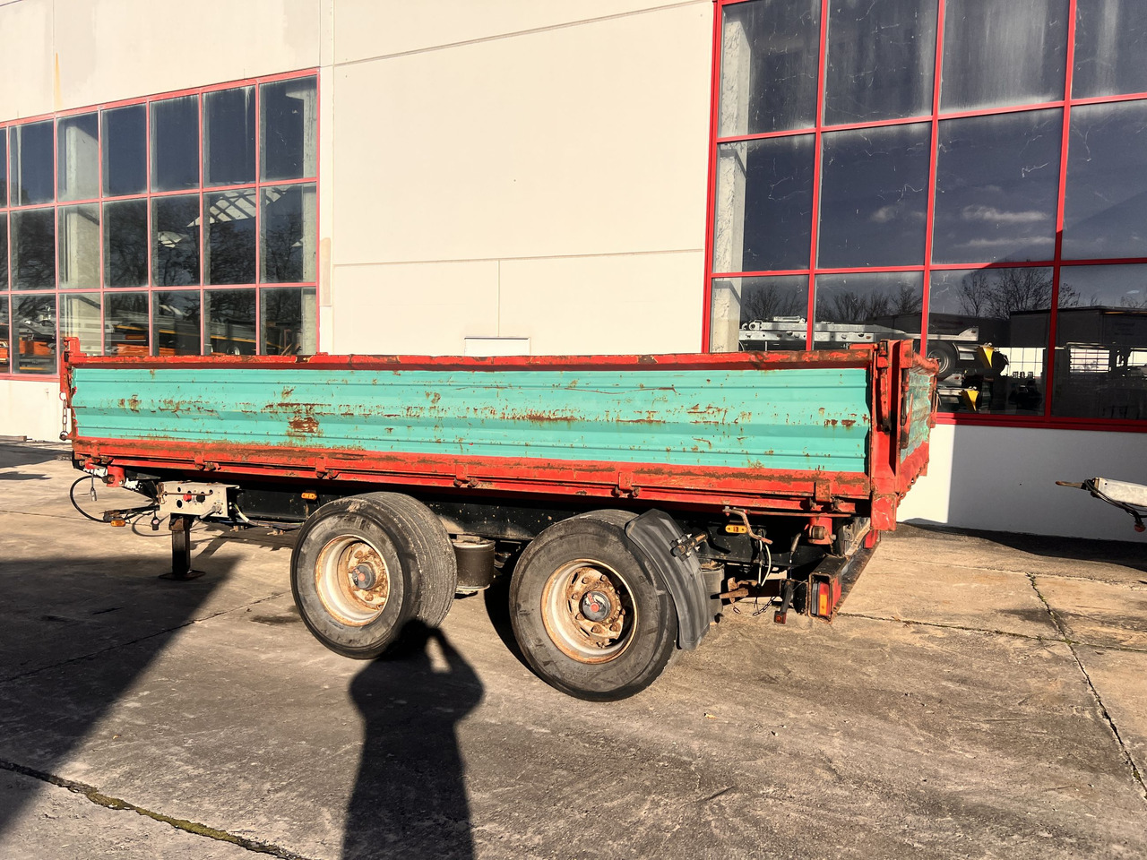 Obermaier OS2-TD190A 19 t Tandemkipper- Tieflader, Breitbereifung - Remorque benne: photos 3 Obermaier OS2-TD190A 19 t Tandemkipper- Tieflader, Breitbereifung - Remorque benne: photos 3