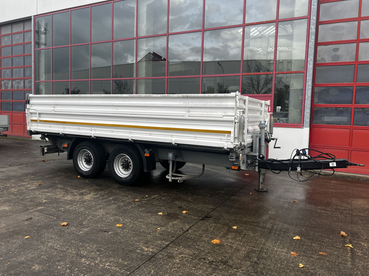 Schmid Fahrzeugbau DK 135 AR 13,5 t Tandemkipper mit Aufsatzbordwänden - Remorque benne: photos 3 Schmid Fahrzeugbau DK 135 AR 13,5 t Tandemkipper mit Aufsatzbordwänden - Remorque benne: photos 3