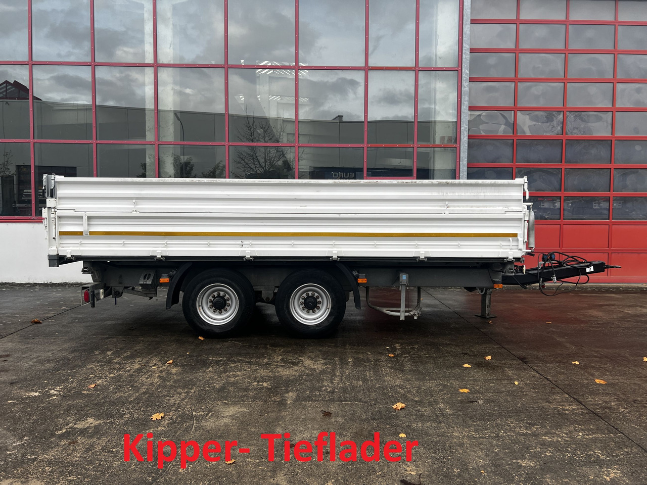 Schmid Fahrzeugbau DK 135 AR 13,5 t Tandemkipper mit Aufsatzbordwänden - Remorque benne: photos 1 Schmid Fahrzeugbau DK 135 AR 13,5 t Tandemkipper mit Aufsatzbordwänden - Remorque benne: photos 1