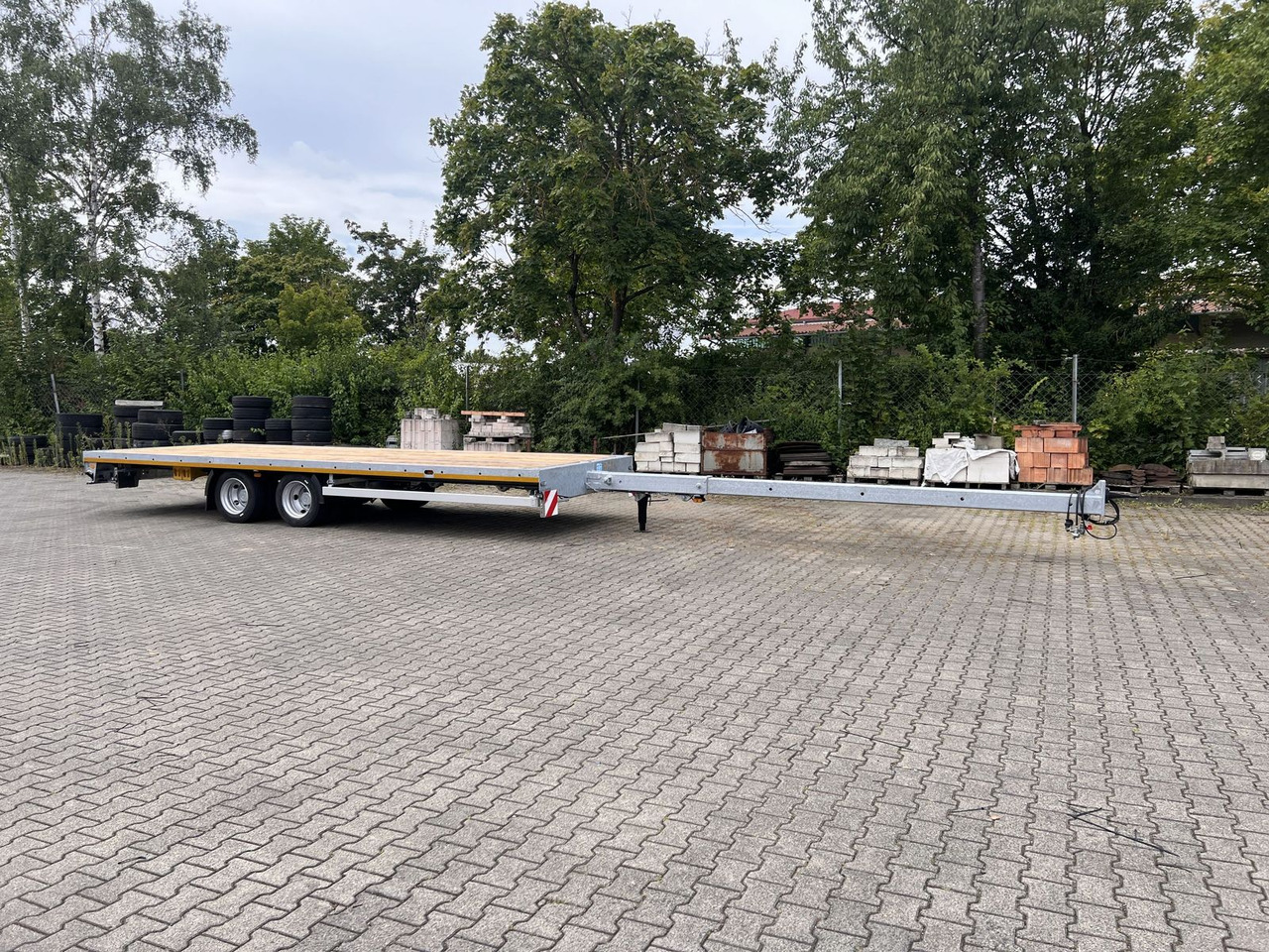 Möslein 11,9 t Tandemanhänger- Tieflader, ausziehbarLuf - Semi-remorque: photos 1 Möslein 11,9 t Tandemanhänger- Tieflader, ausziehbarLuf - Semi-remorque: photos 1