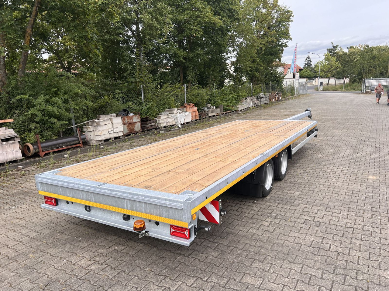 Möslein  13,9 t Tandemanhänger- Tieflader, ausziehbar - crédit-bail Möslein  13,9 t Tandemanhänger- Tieflader, ausziehbar: photos 6