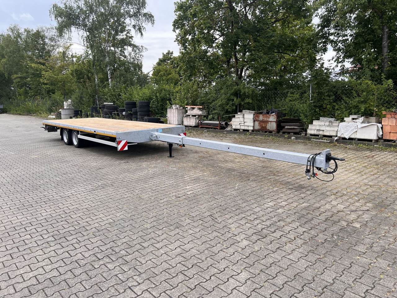 Möslein  13,9 t Tandemanhänger- Tieflader, ausziehbar - crédit-bail Möslein  13,9 t Tandemanhänger- Tieflader, ausziehbar: photos 13