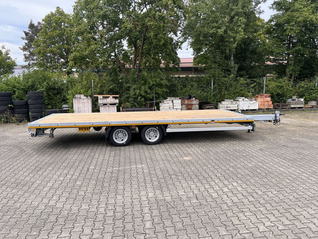 Möslein  13,9 t Tandemanhänger- Tieflader, ausziehbar - crédit-bail Möslein  13,9 t Tandemanhänger- Tieflader, ausziehbar: photos 12